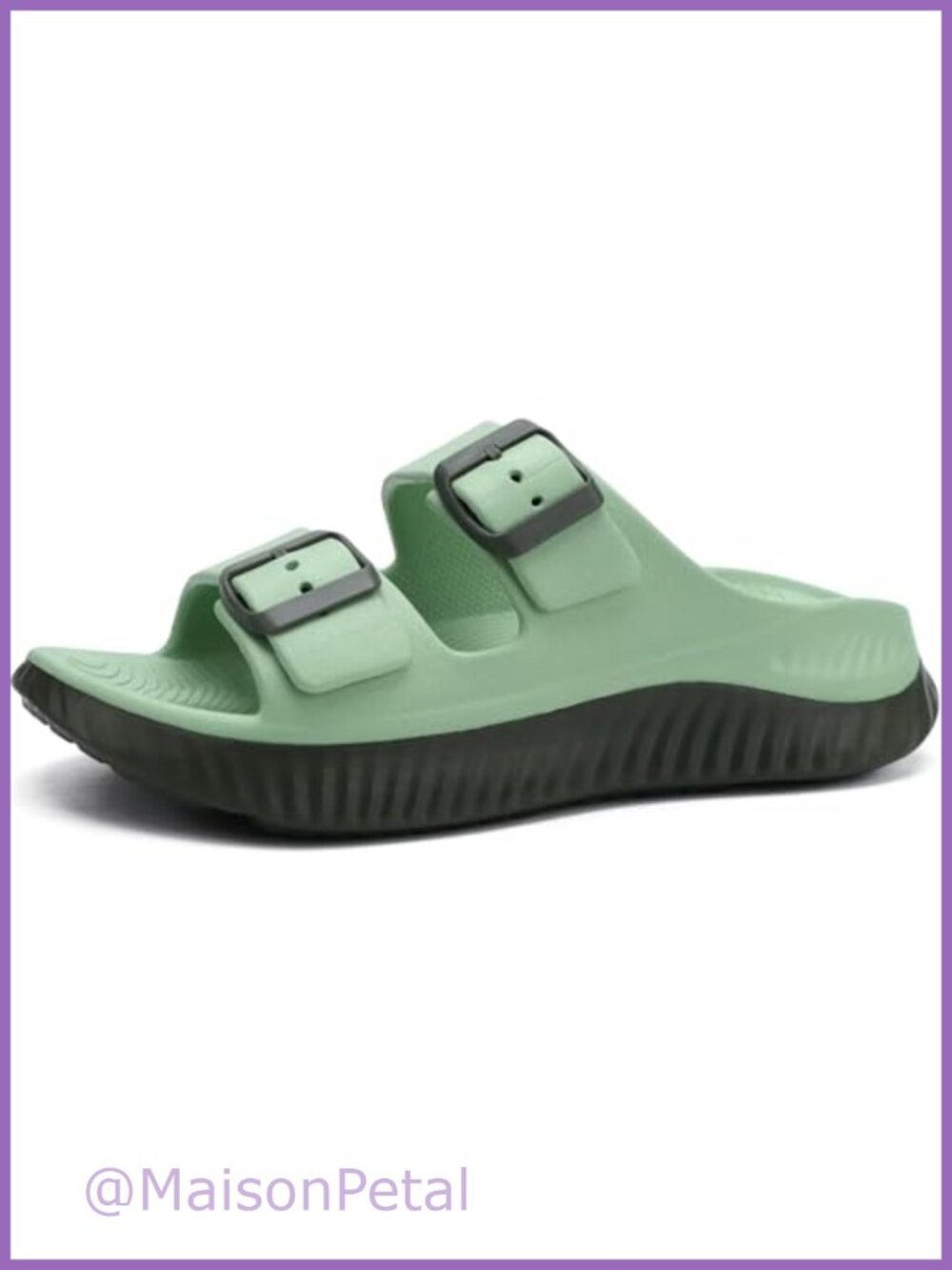Women's Recovery Sandals Arch Support Adjustable Slides EVA Sole